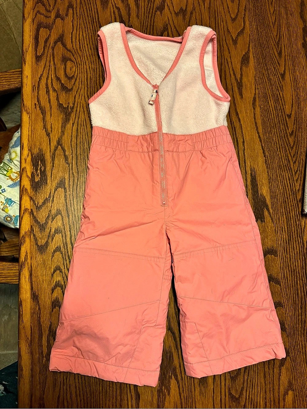 Columbia Toddler Omni-Shield Snow Bib / Bunting Pink Girls 2T